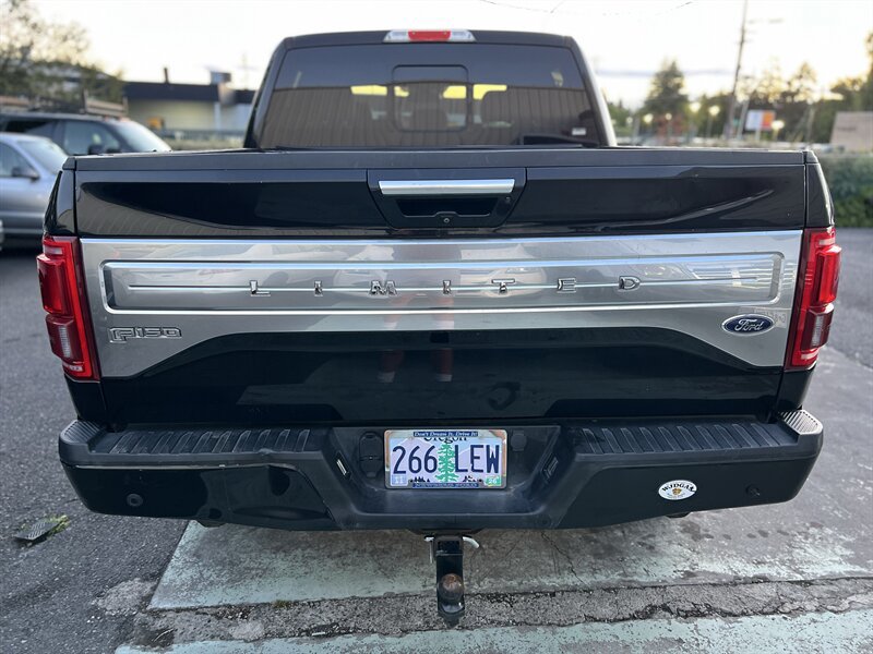 Used 2016 Ford F150 Limited w/ Trailer Tow Package AWD/4WD image 4