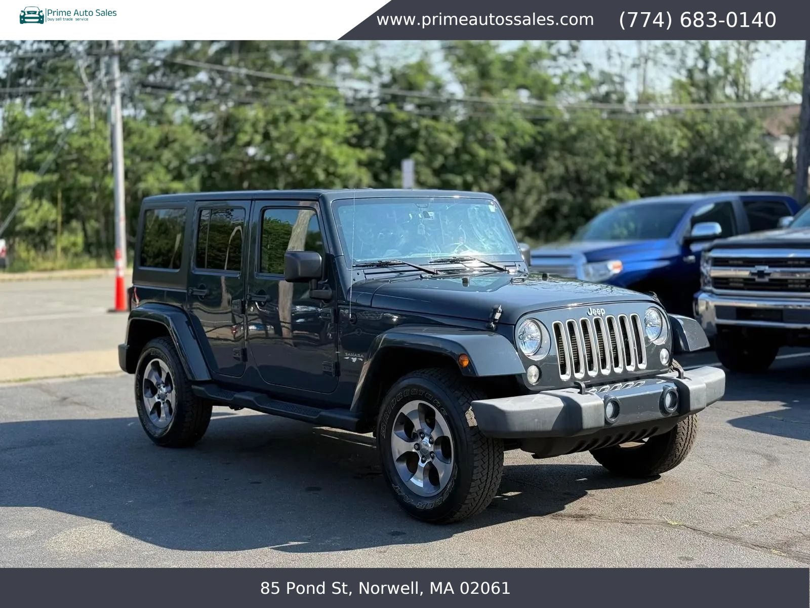 Used 2016 Jeep Wrangler Unlimited Sahara w/ Dual Top Group