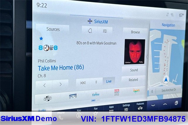 Used 2021 Ford F150 Lariat w/ Equipment Group 502A High image 38