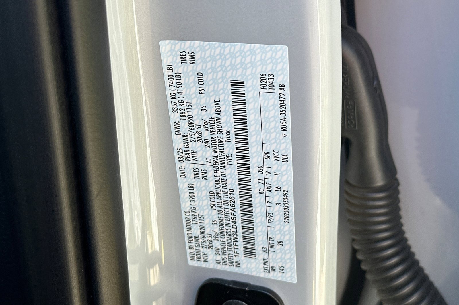 New 2025 Ford F150 XLT w/ Equipment Group 303A High image 28