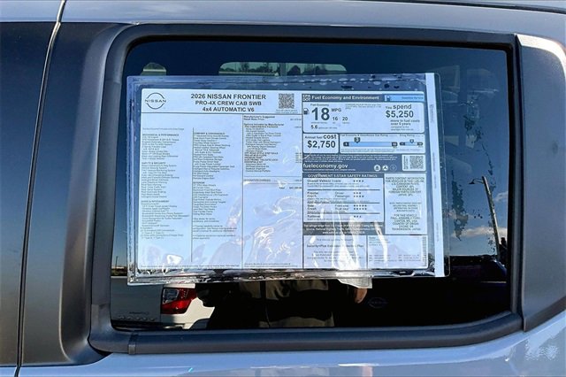 New 2026 Nissan Frontier PRO-4X w/ Pro-4x Convenience Package image 11