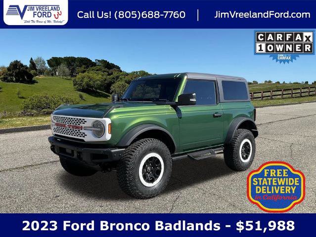 Certified 2023 Ford Bronco Badlands