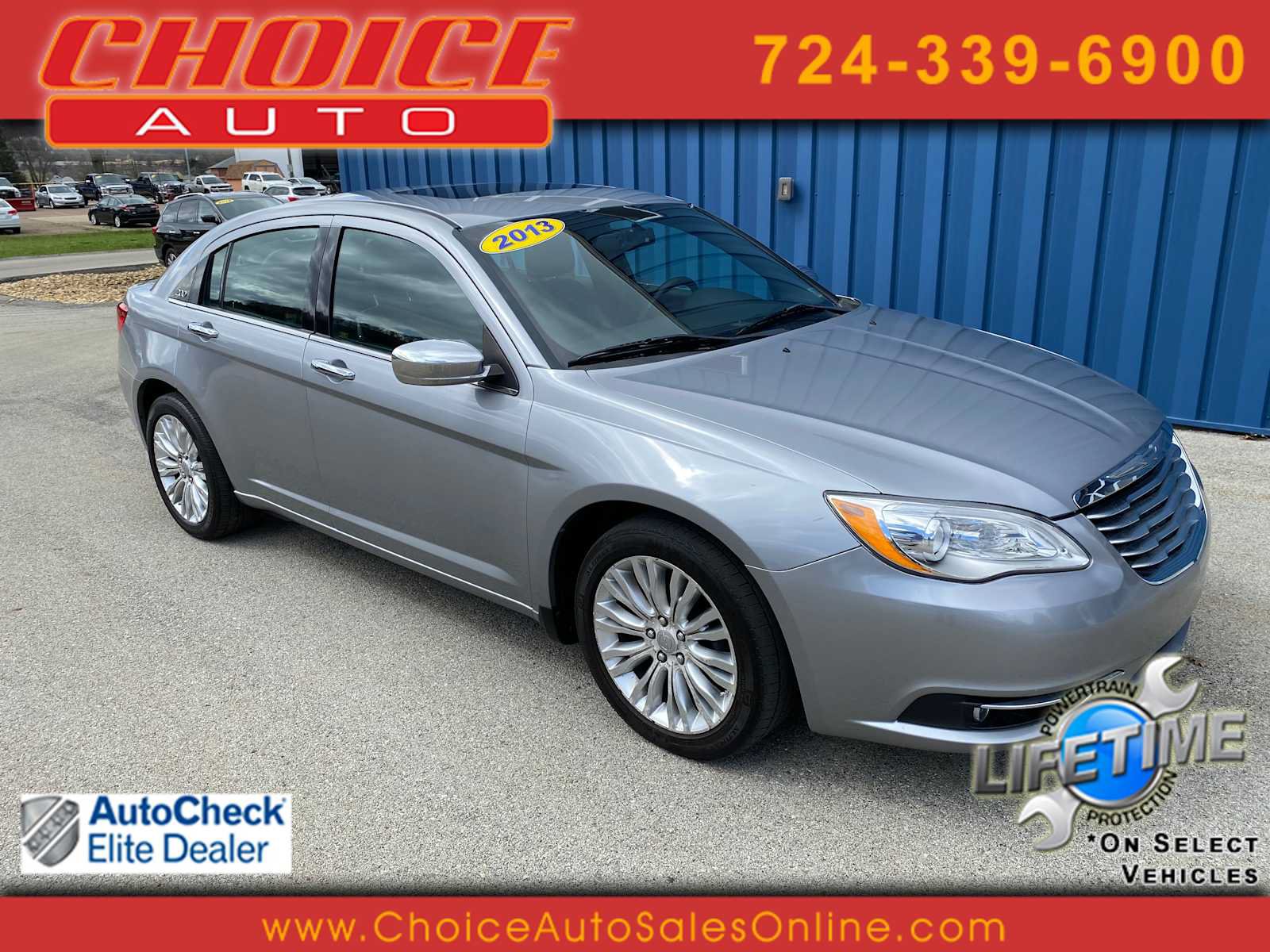 Used 2013 Chrysler 200 Limited FWD image 1