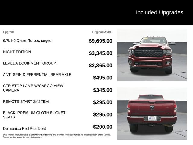 Used 2022 RAM 2500 Big Horn w/ Night Edition AWD/4WD image 9