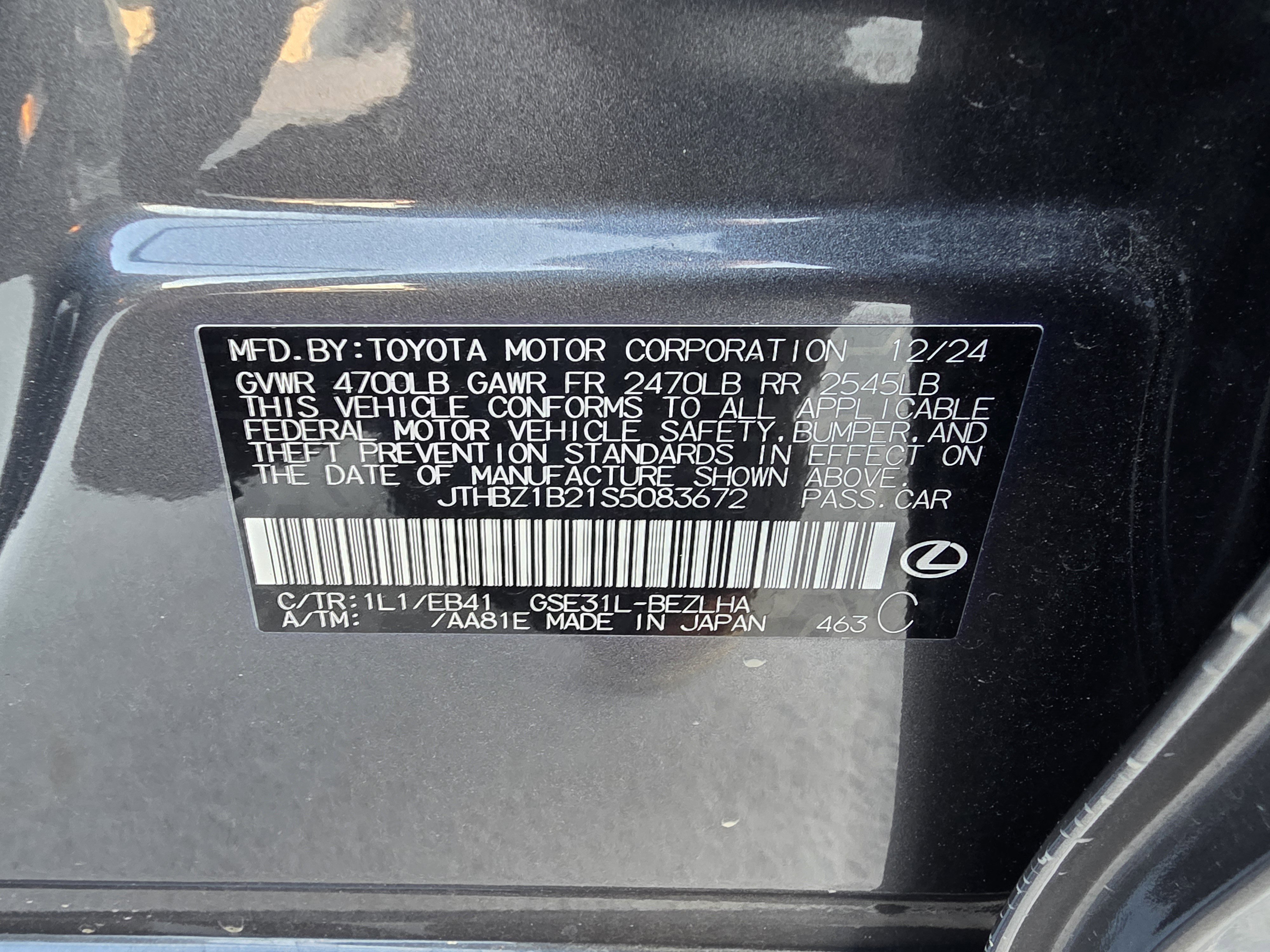 Used 2025 Lexus IS 350 F Sport image 30