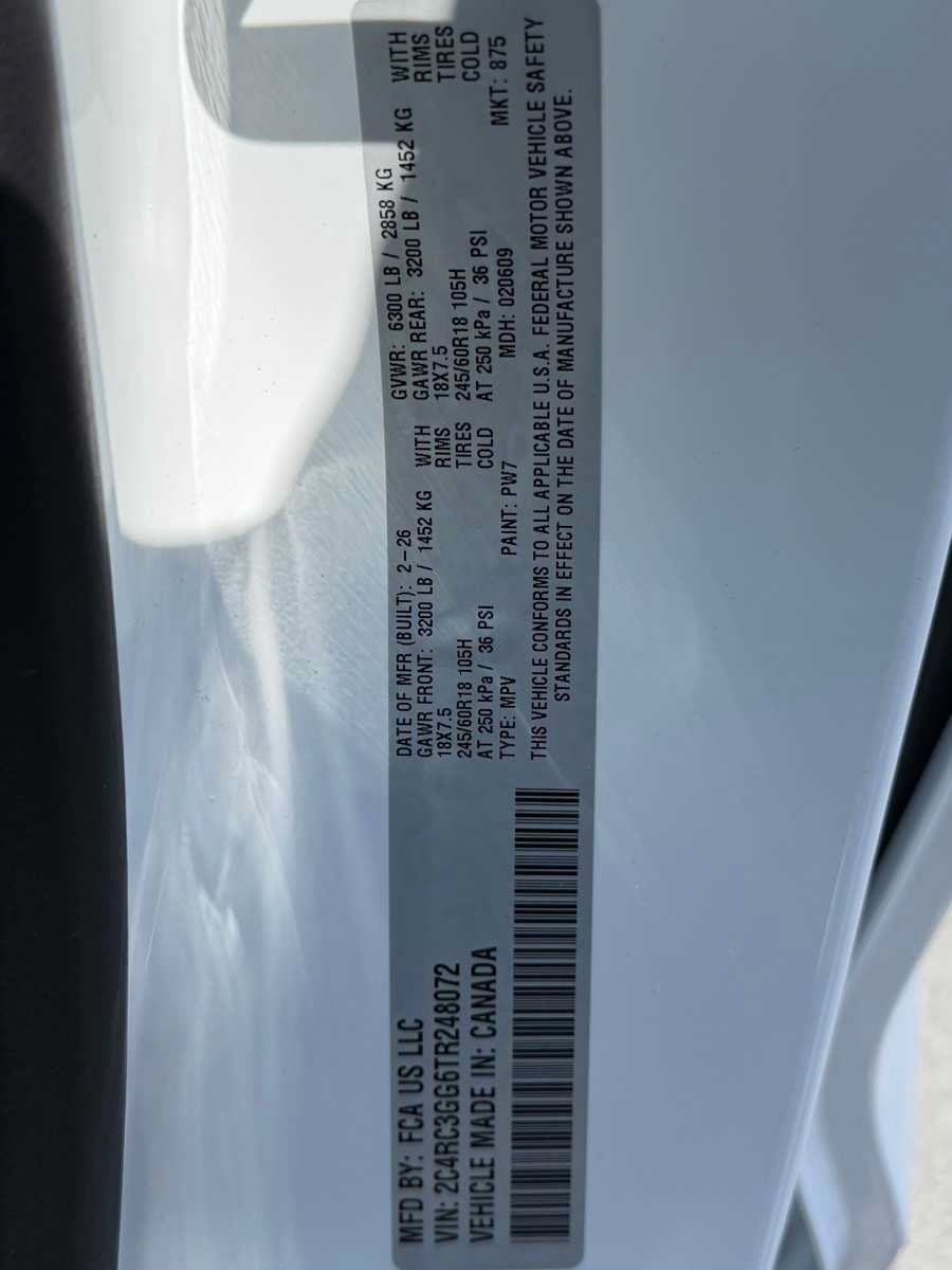 New 2026 Chrysler Pacifica Limited AWD/4WD image 33