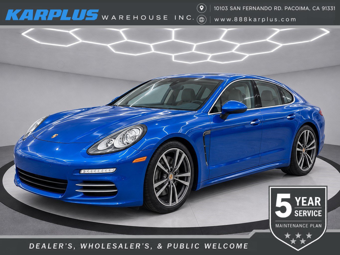 Used 2015 Porsche Panamera 4 AWD/4WD image 1