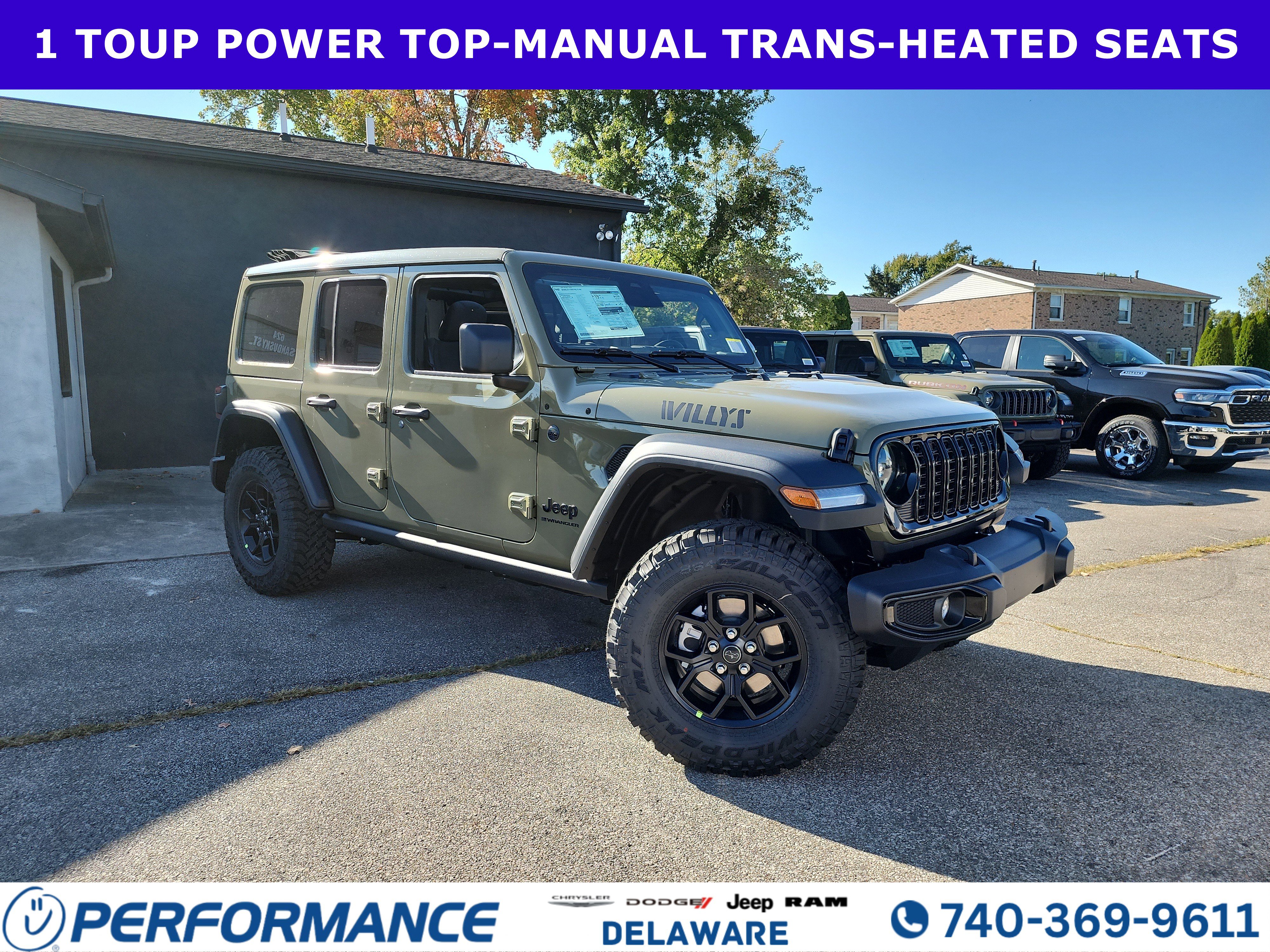 New 2025 Jeep Wrangler Willys