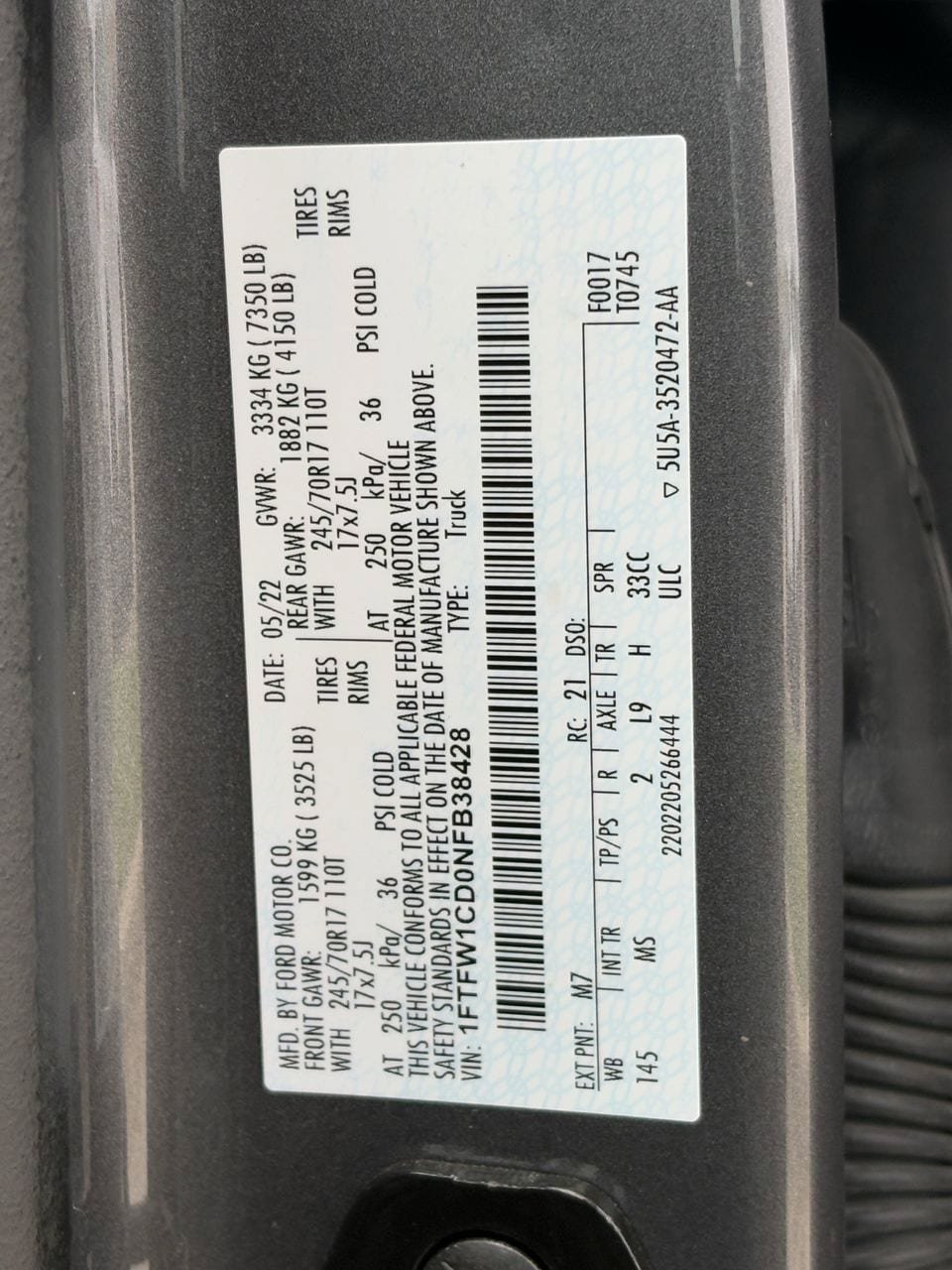 Used 2022 Ford F150 XLT w/ Equipment Group 301A Mid RWD image 30