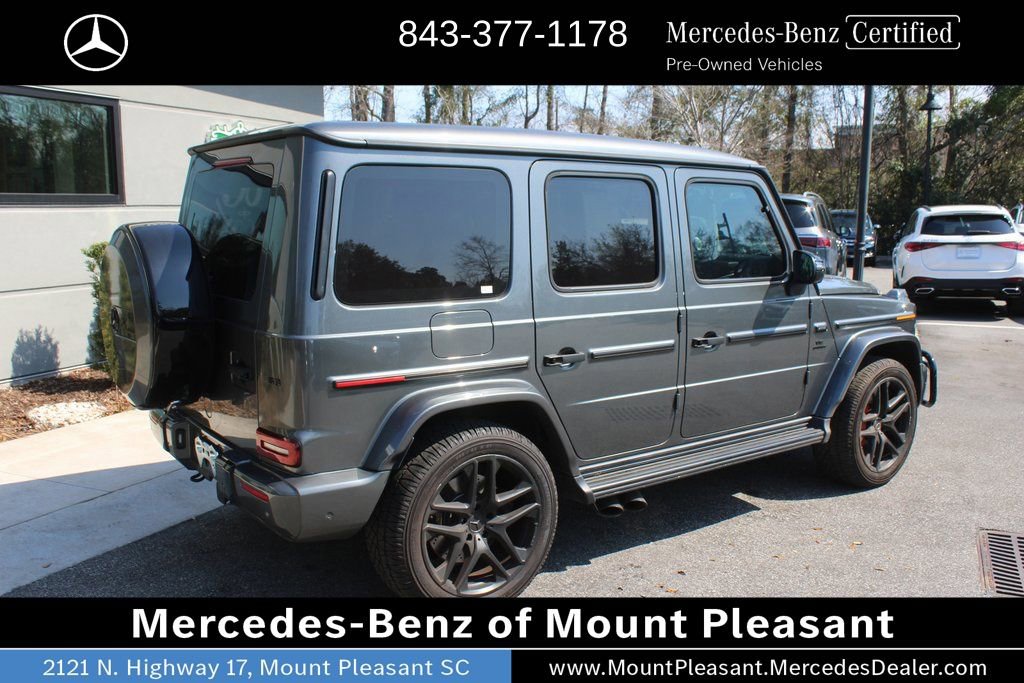 Certified 2021 Mercedes-Benz G 63 AMG 4MATIC w/ G Manufaktur Interior Package image 4