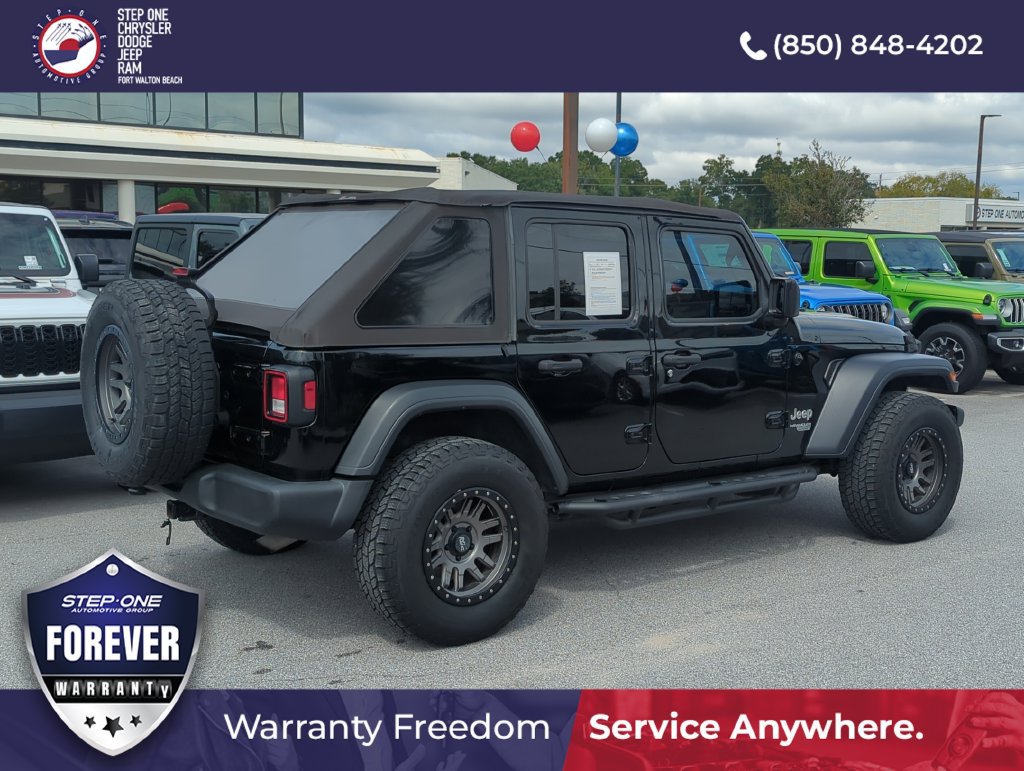 Used 2019 Jeep Wrangler Unlimited Sport S AWD/4WD image 6