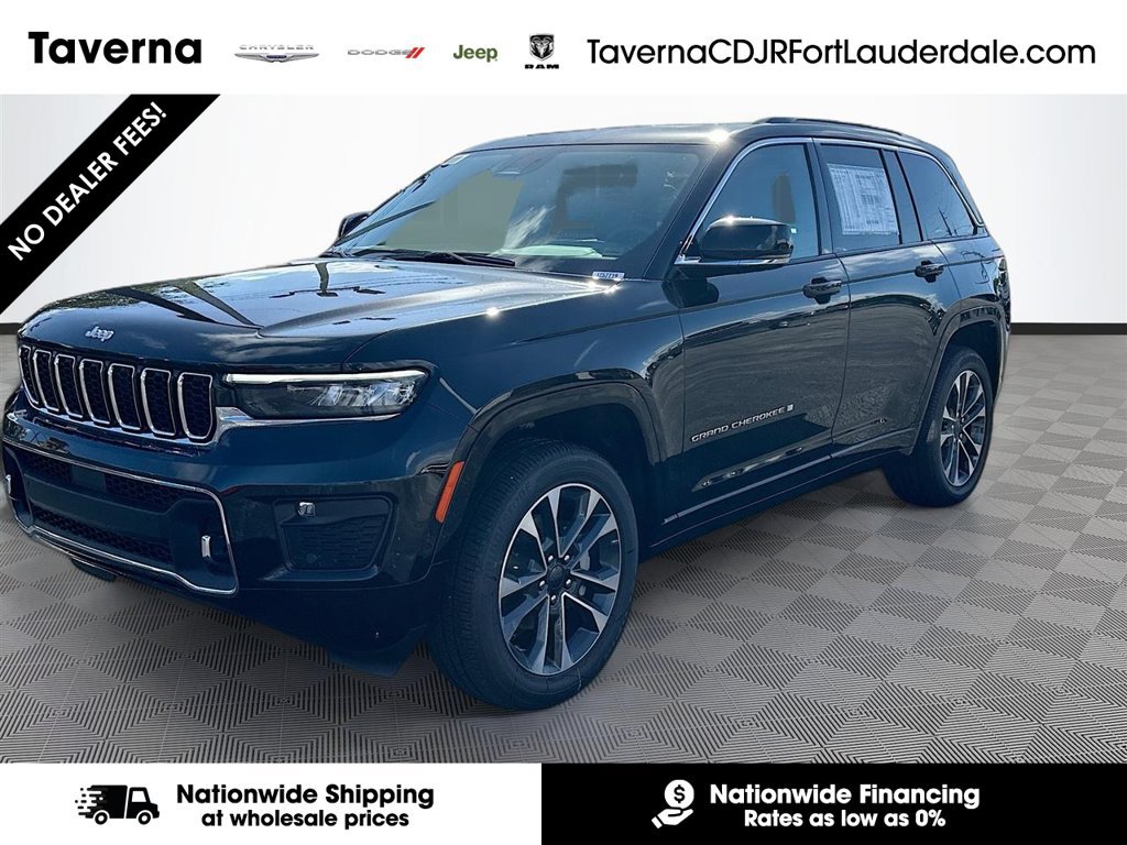 New 2025 Jeep Grand Cherokee Overland w/ Luxury Tech Group IV