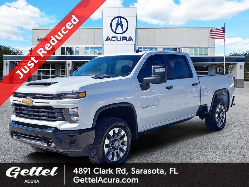 Used 2024 Chevrolet Silverado 2500 Custom w/ Custom Value Package