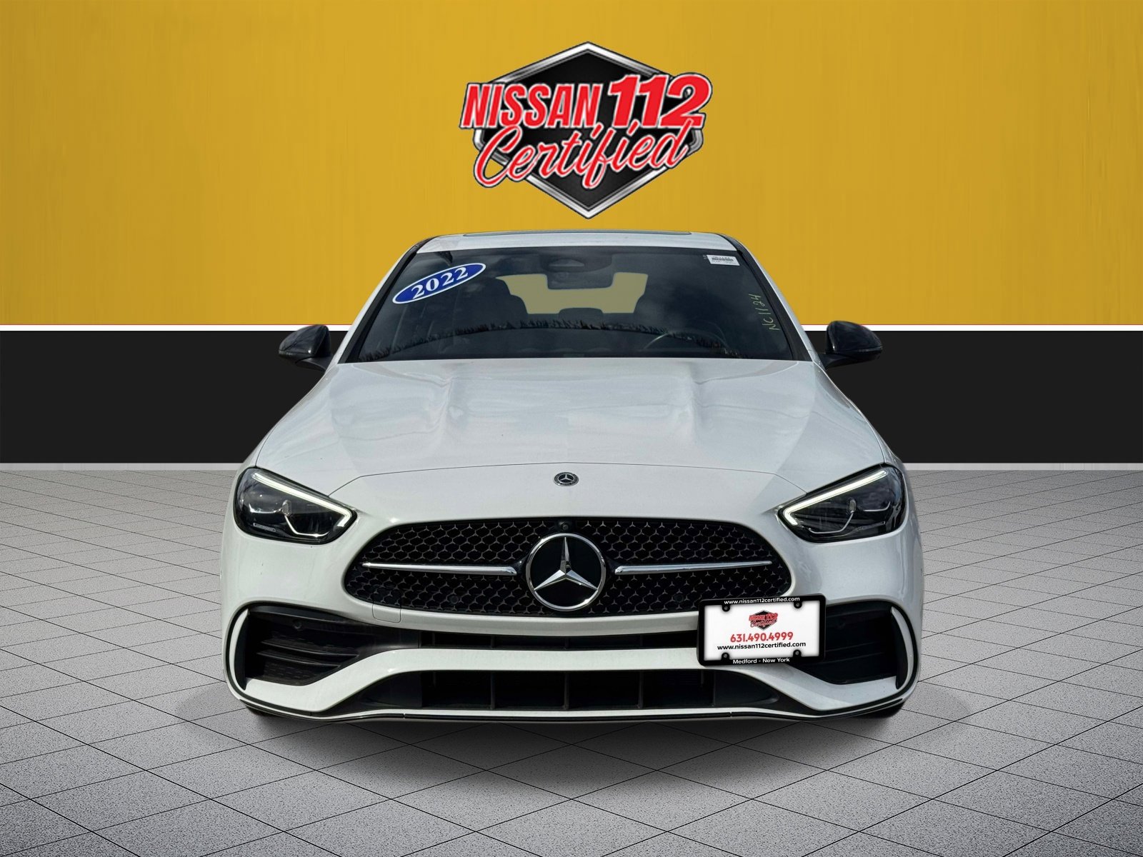 Used 2022 Mercedes-Benz C 300 4MATIC Sedan w/ AMG Line w/ Night Package image 2