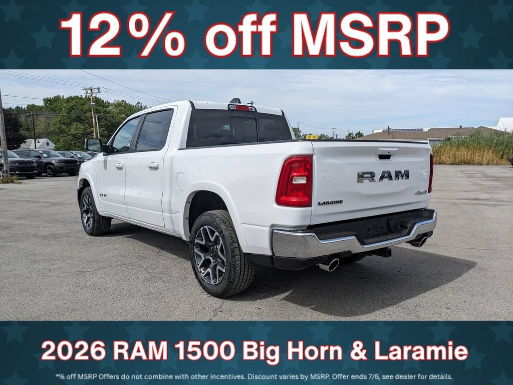 New 2026 RAM 1500 Laramie AWD/4WD image 11