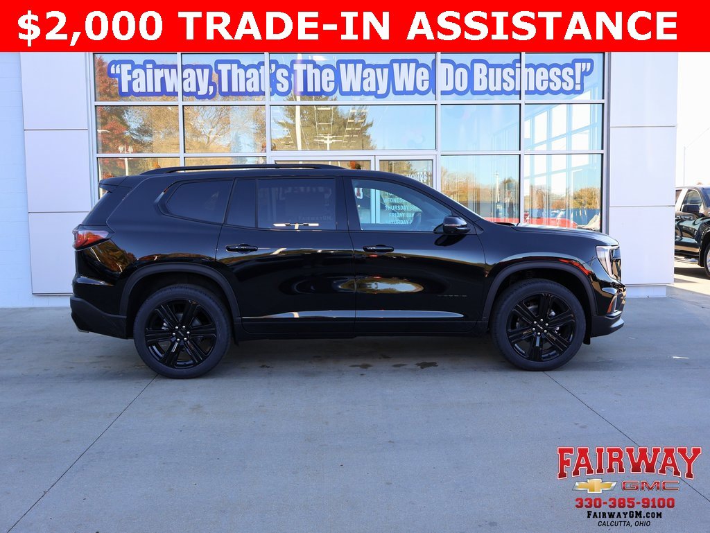 New 2026 GMC Acadia Elevation w/ Black Edition image 1