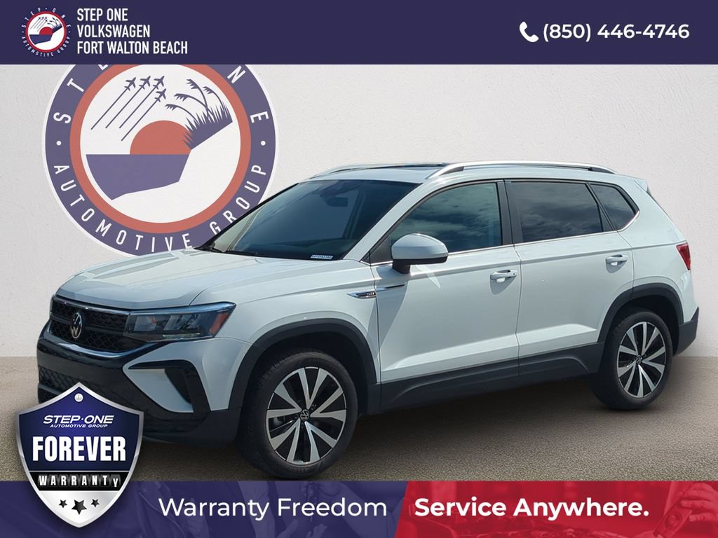 Certified 2023 Volkswagen Taos SE w/ Panoramic Sunroof Package FWD image 1