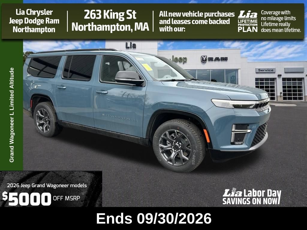 New 2026 Jeep Grand Wagoneer L Limited w/ Premium Group II