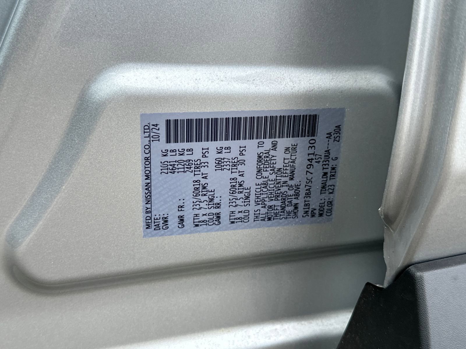 New 2025 Nissan Rogue SV image 34