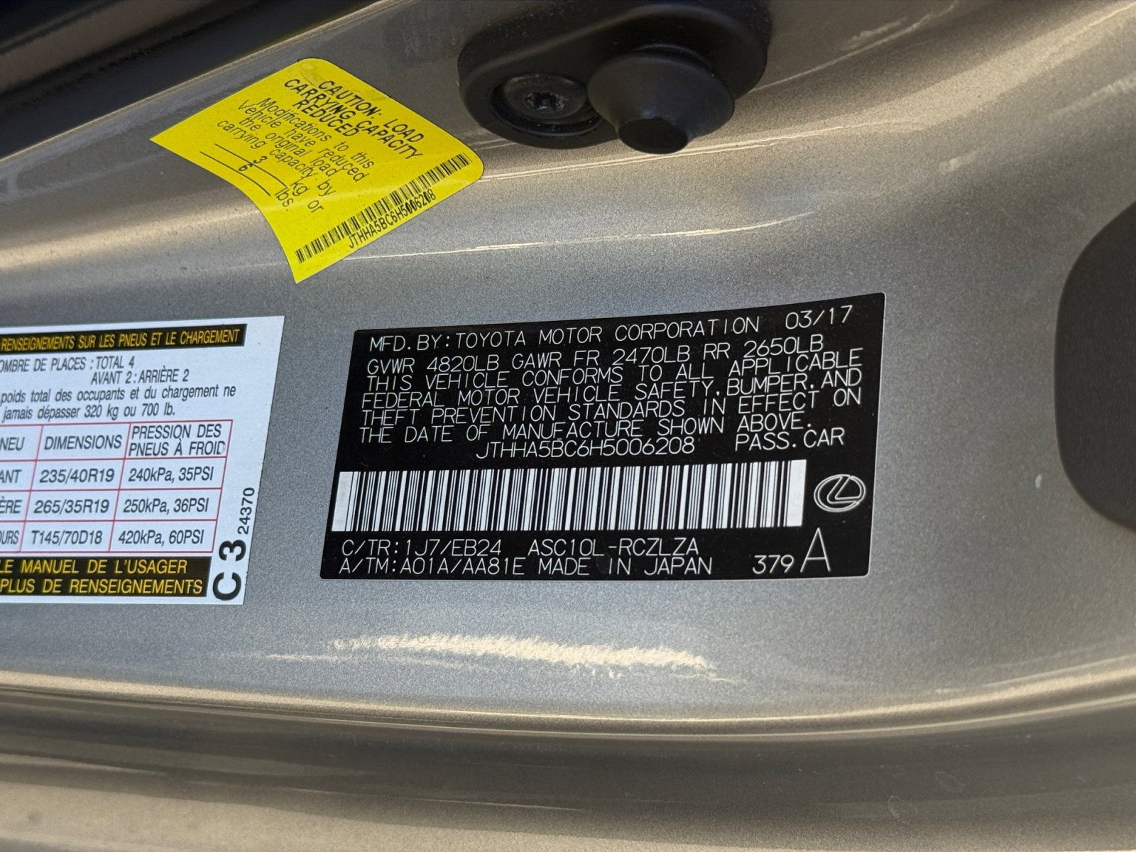 Used 2017 Lexus RC 200t F Sport image 18