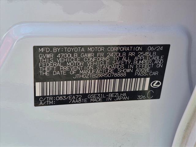 Used 2024 Lexus IS 350 F Sport w/ Navigation Package RWD image 15