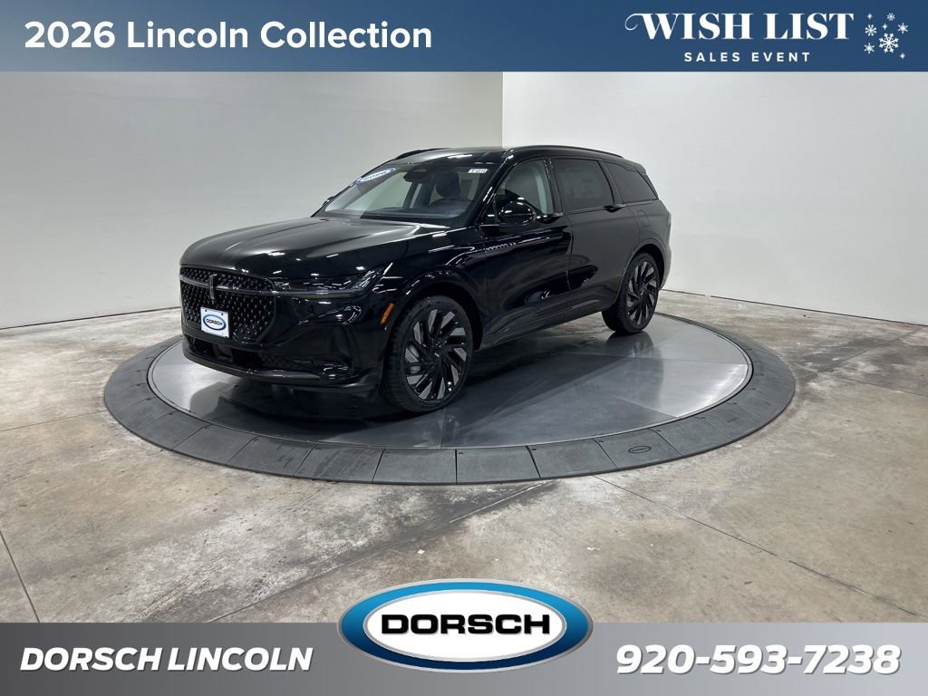 New 2026 Lincoln Nautilus Reserve w/ Jet Appearance Package