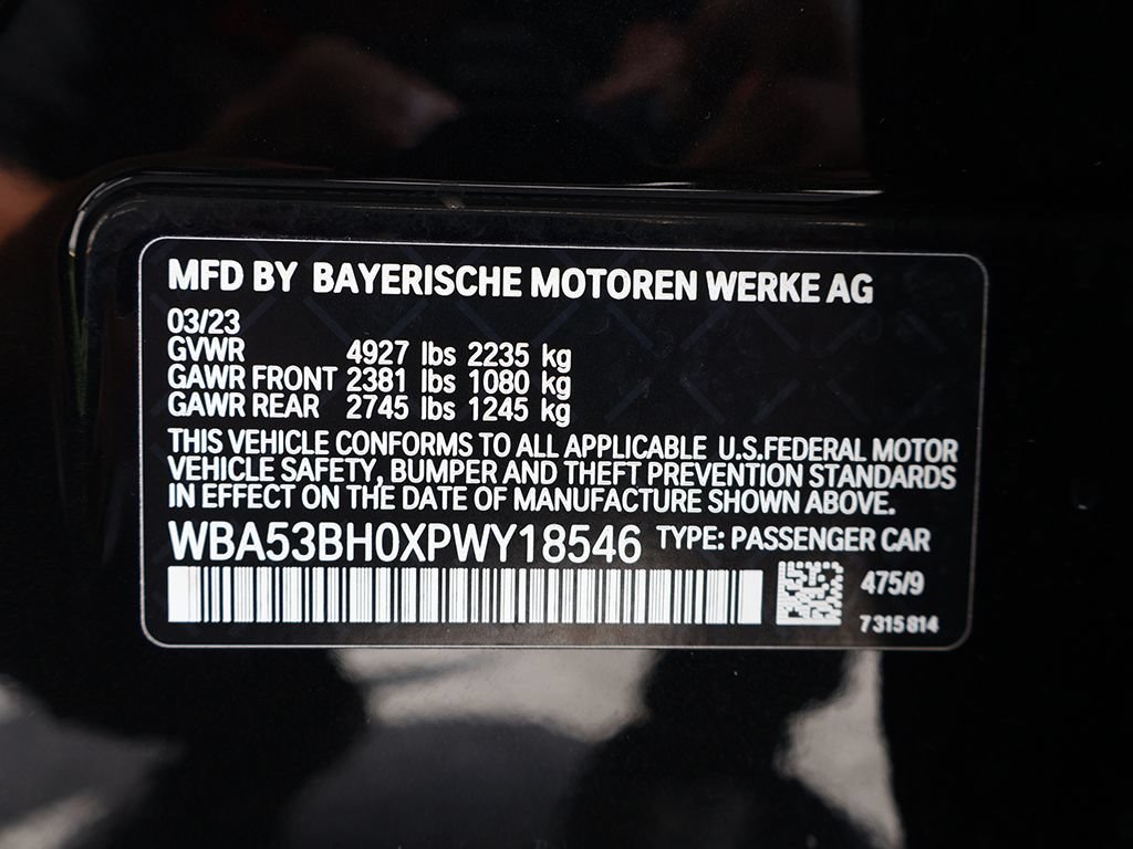 Used 2023 BMW 530i w/ M Sport Package RWD image 65
