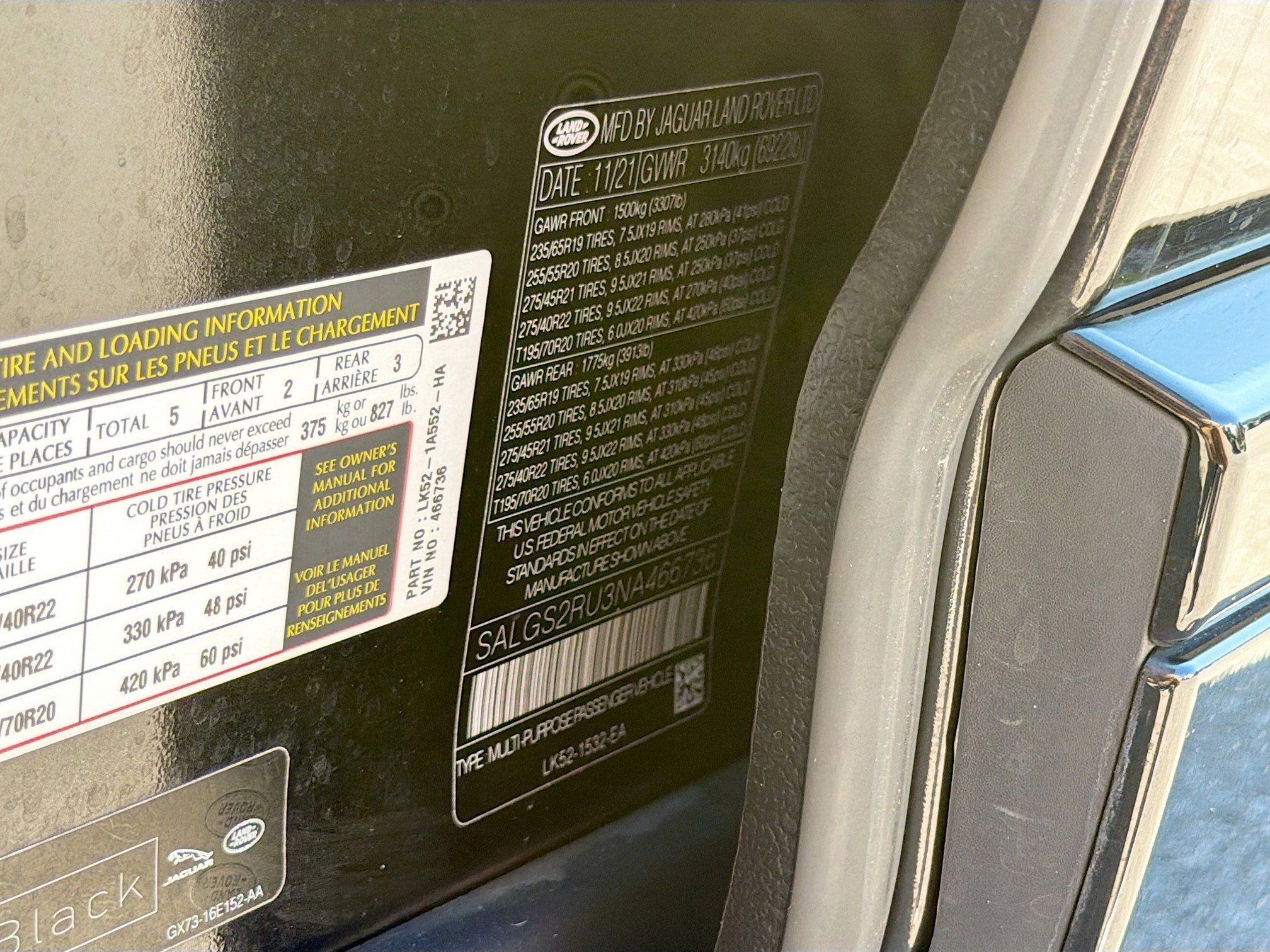 Used 2022 Land Rover Range Rover Westminster Edition image 45