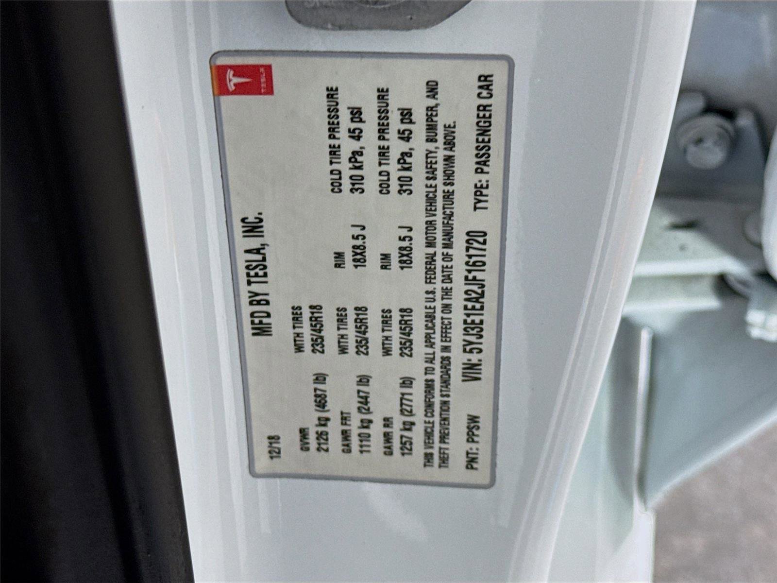 Used 2018 Tesla Model 3 Long Range image 30