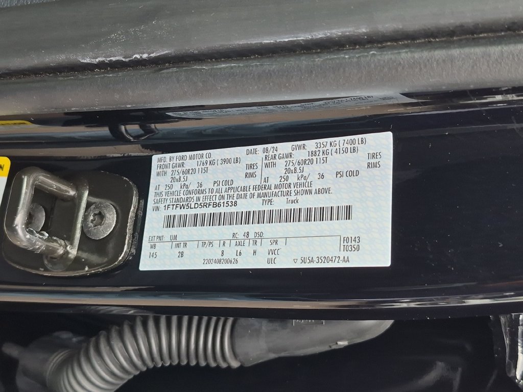 Certified 2024 Ford F150 Lariat w/ Equipment Group 502A High AWD/4WD image 41