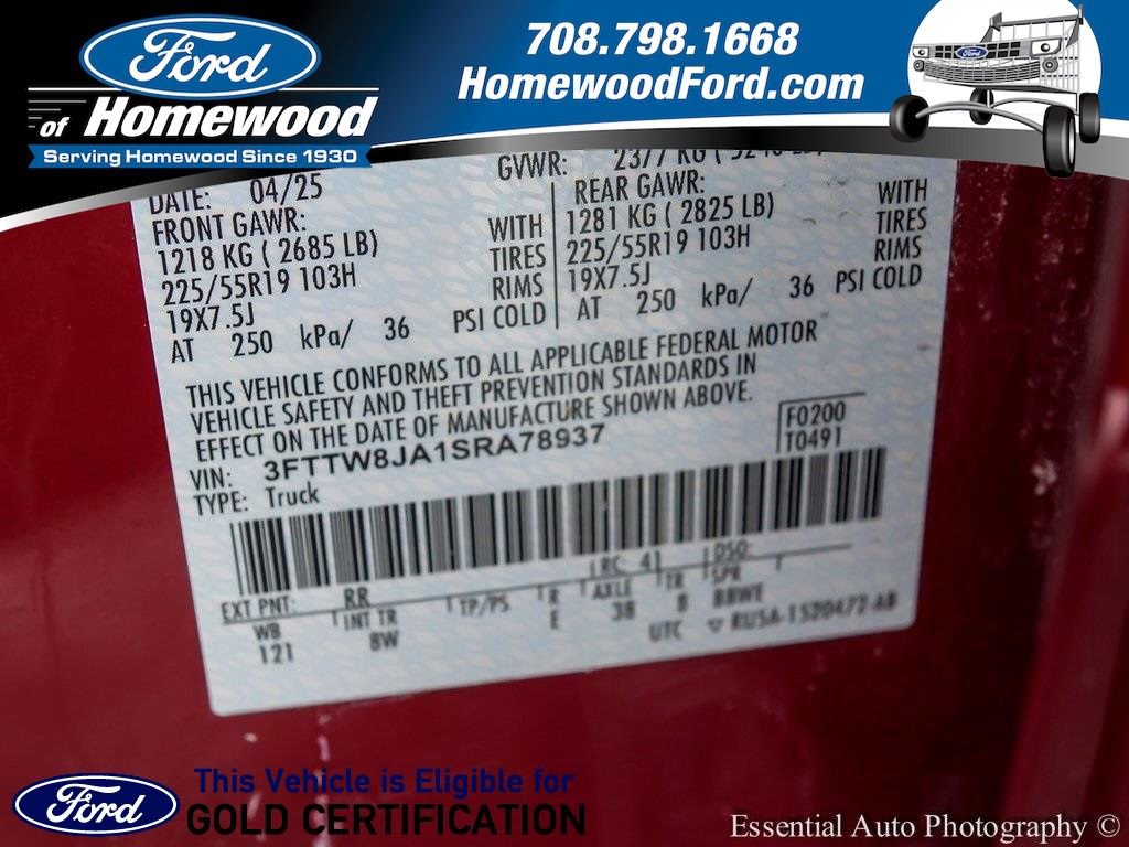 Used 2025 Ford Maverick XLT w/ Black Appearance Package image 26