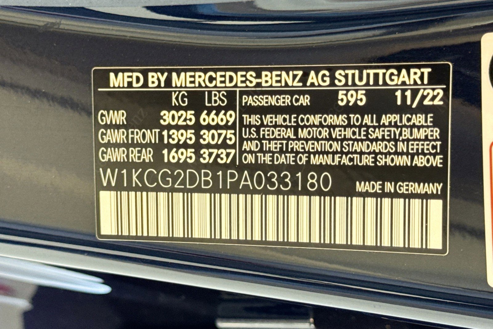 Certified 2023 Mercedes-Benz EQS 450+ Sedan image 30