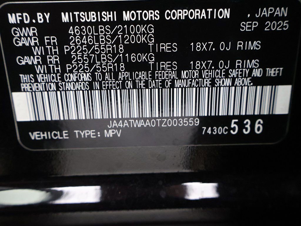 New 2026 Mitsubishi Eclipse Cross SEL image 50