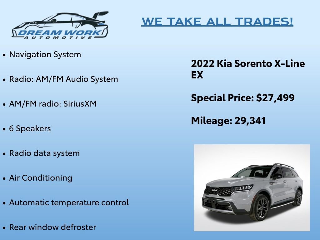 Used 2022 Kia Sorento X-Line EX image 2
