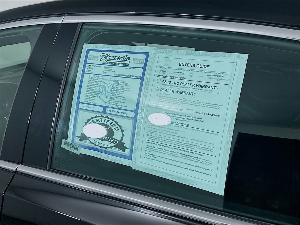 Used 2024 Cadillac CT5 Premium Luxury w/ Climate Package image 37