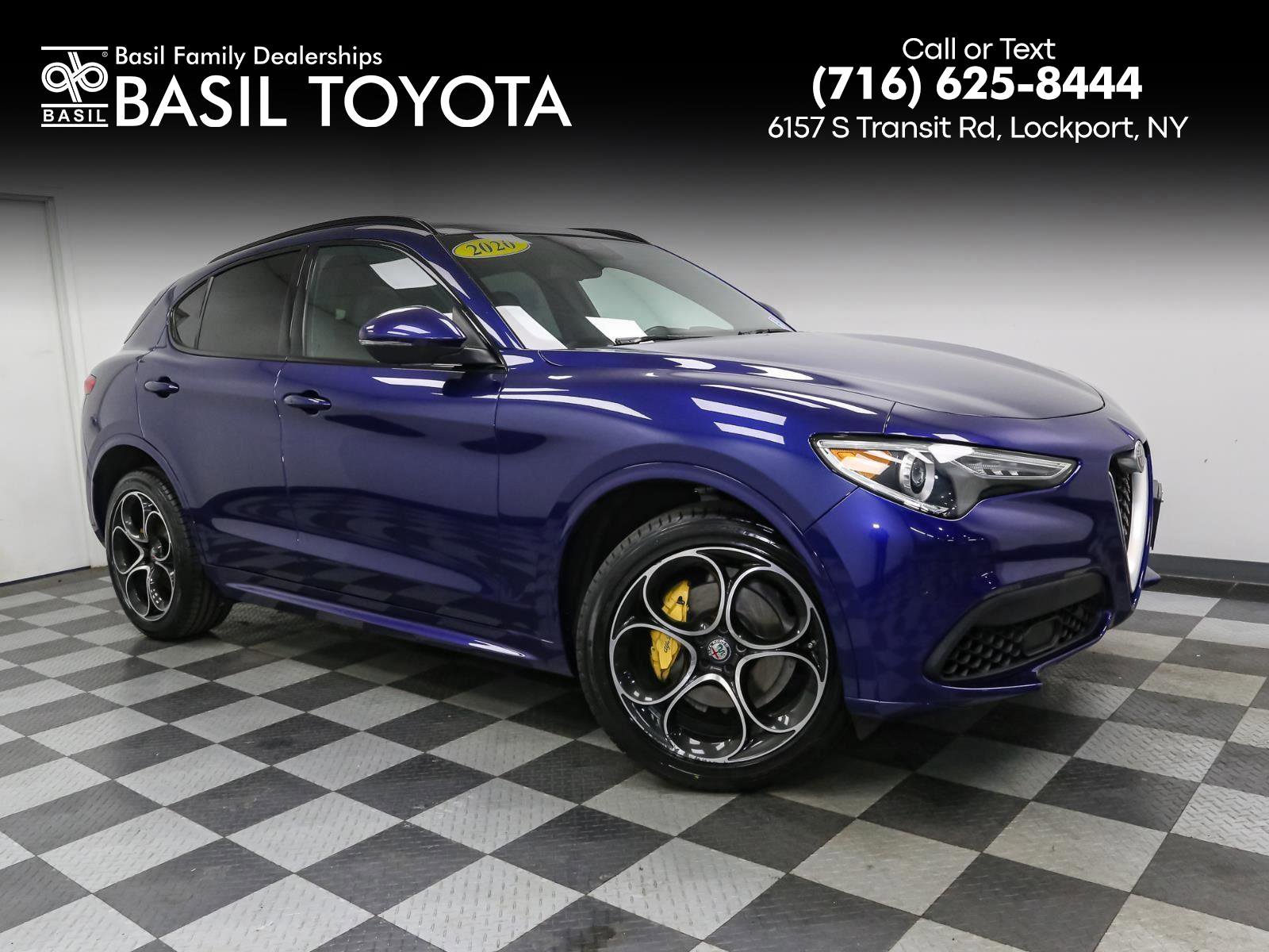 Used 2020 Alfa Romeo Stelvio Ti Sport w/ Quick Order Package 22S Sport