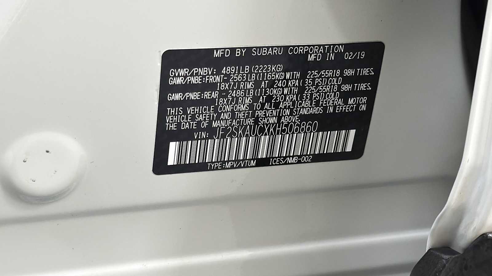 Used 2019 Subaru Forester Limited AWD/4WD image 11