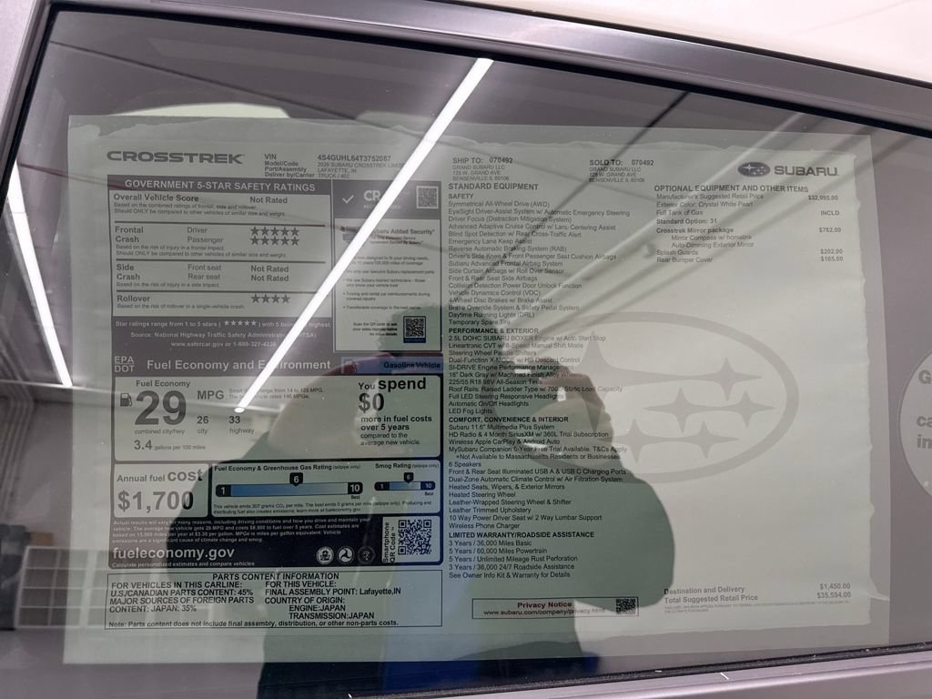 New 2026 Subaru Crosstrek 2.5i Limited AWD/4WD image 27