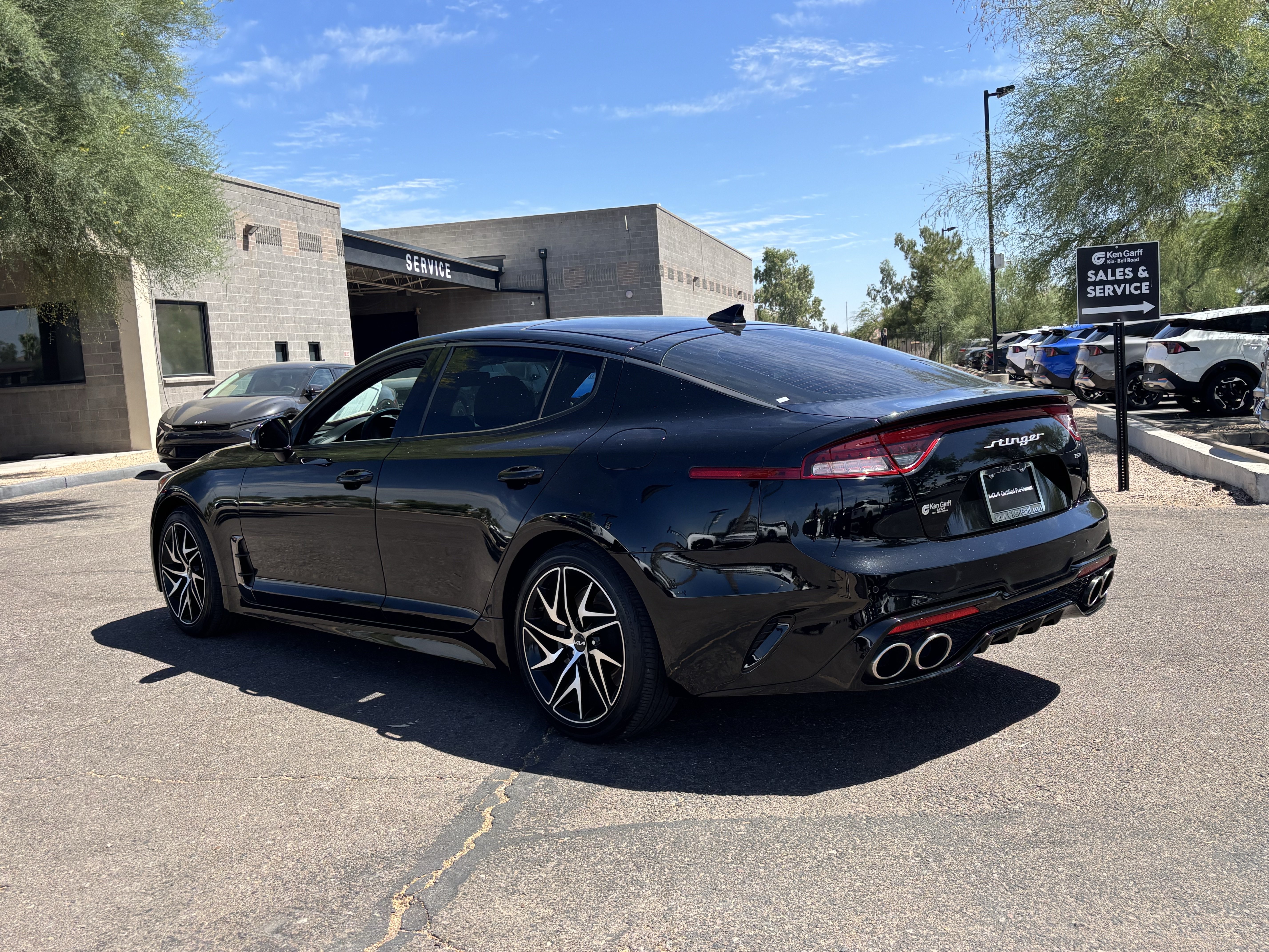 Certified 2023 Kia Stinger GT-Line w/ Sun & Sound Package RWD image 4