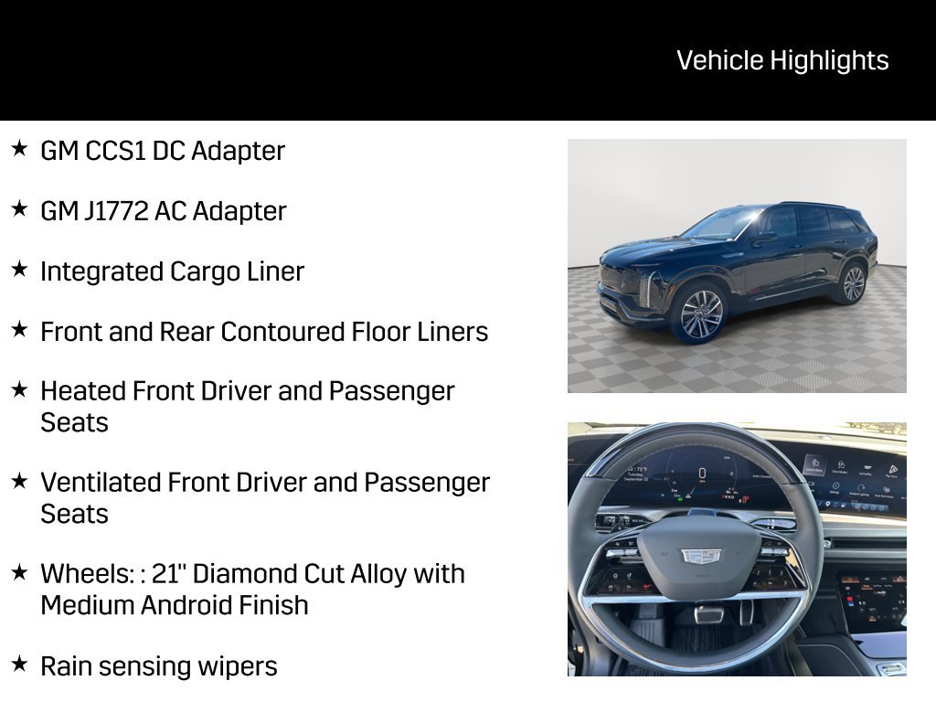 New 2027 Cadillac Vistiq Sport w/ LPO, Floor Liner Package AWD/4WD image 15