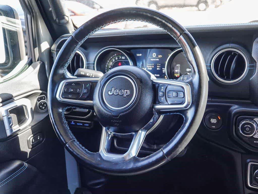 Used 2021 Jeep Wrangler Unlimited Rubicon 4xe w/ Steel Bumper Group AWD/4WD image 14