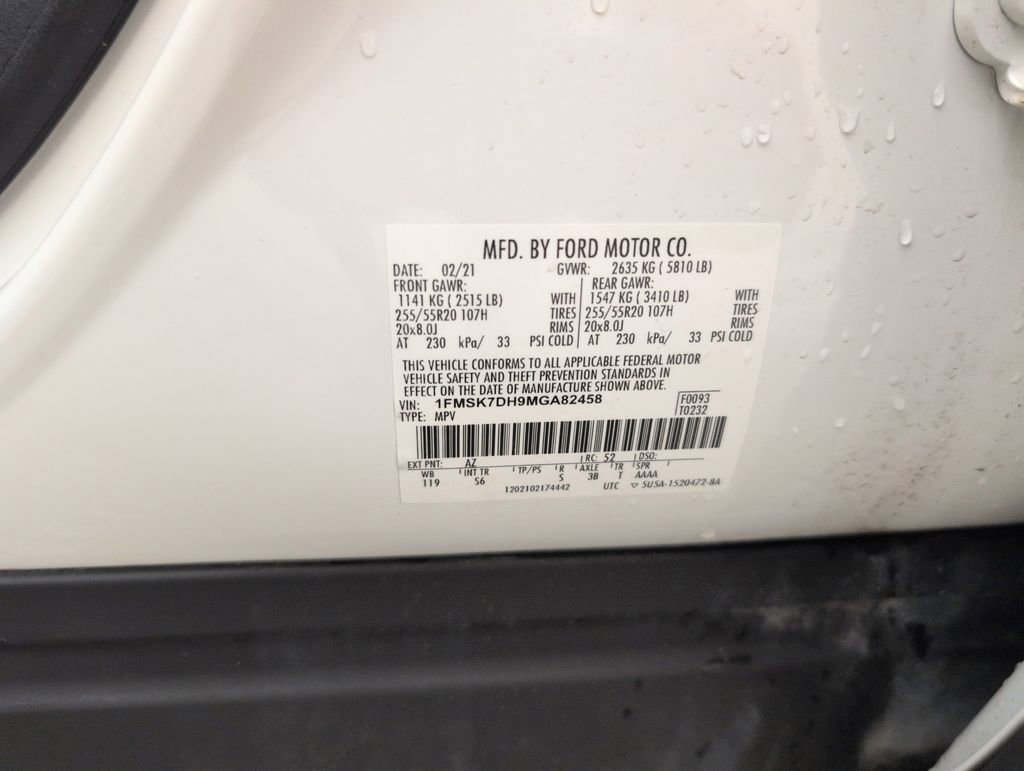 Used 2021 Ford Explorer XLT w/ Equipment Group 202A image 41