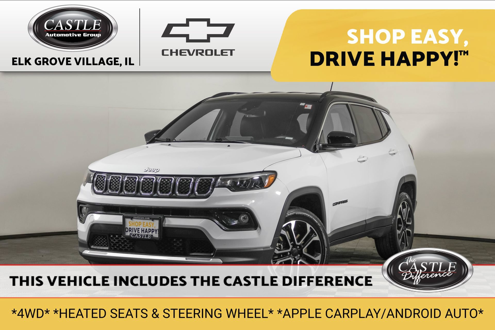 Used 2024 Jeep Compass Limited AWD/4WD image 1