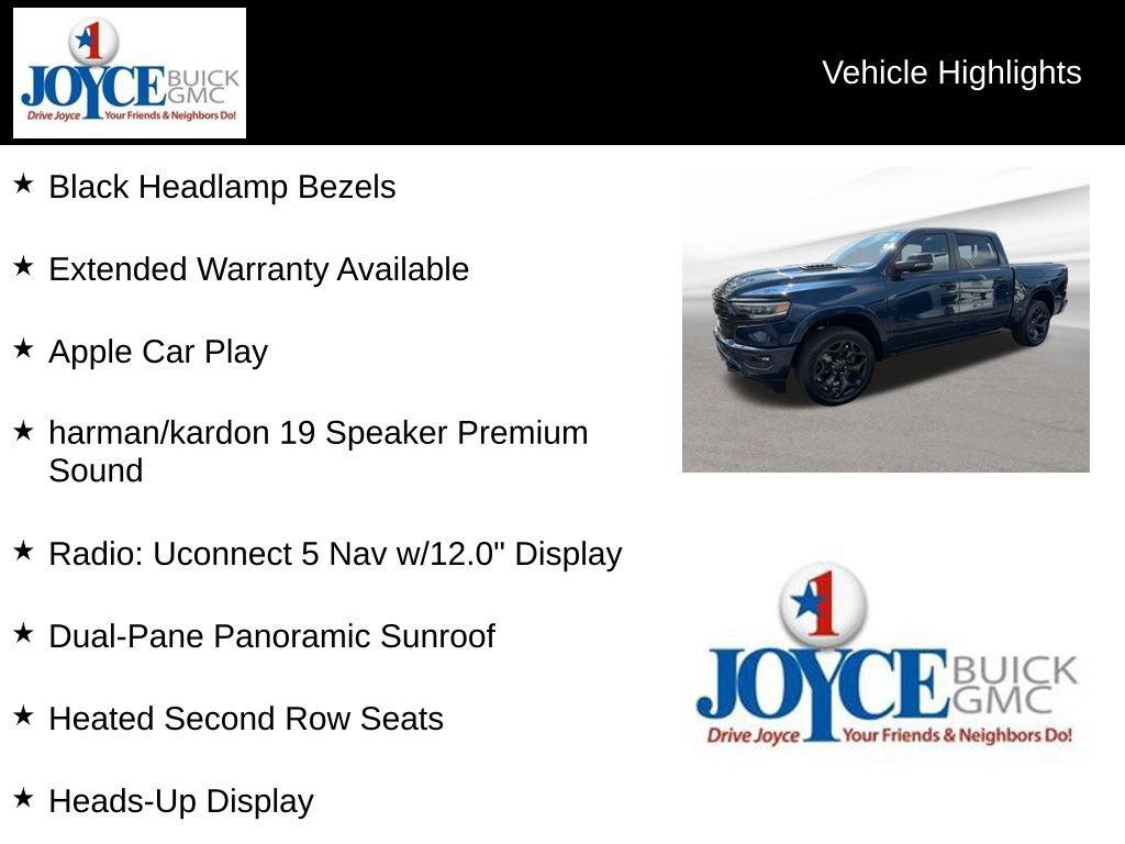 Used 2023 RAM 1500 Limited AWD/4WD image 24