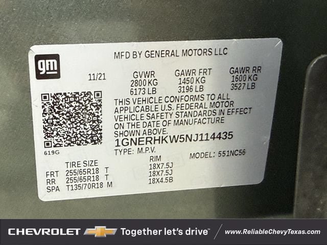 Used 2022 Chevrolet Traverse LT FWD image 34