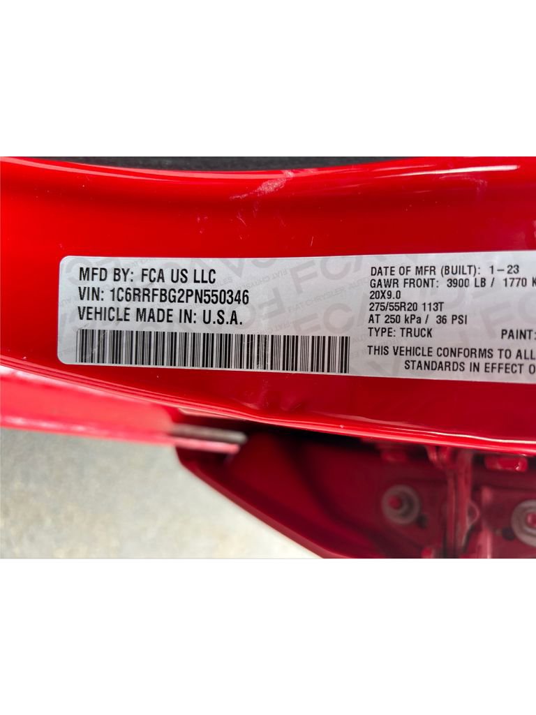 Used 2023 RAM 1500 Big Horn image 17