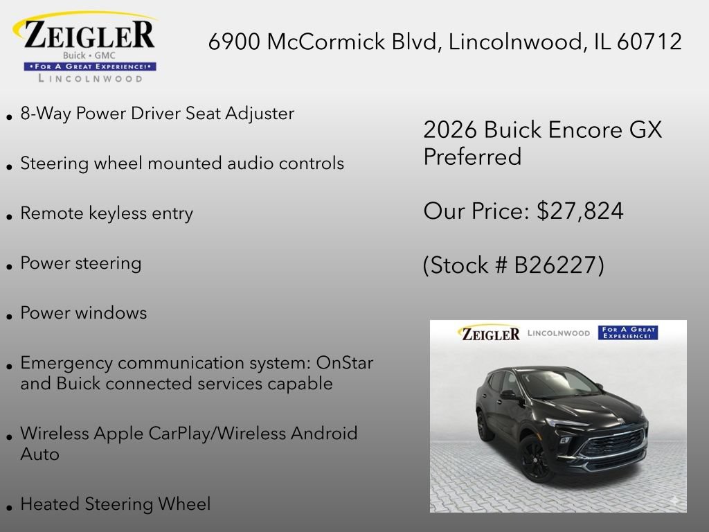 New 2026 Buick Encore GX Preferred w/ Comfort Package AWD/4WD image 18
