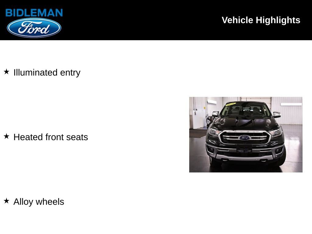 Used 2020 Ford Ranger Lariat w/ Equipment Group 501A Mid image 9