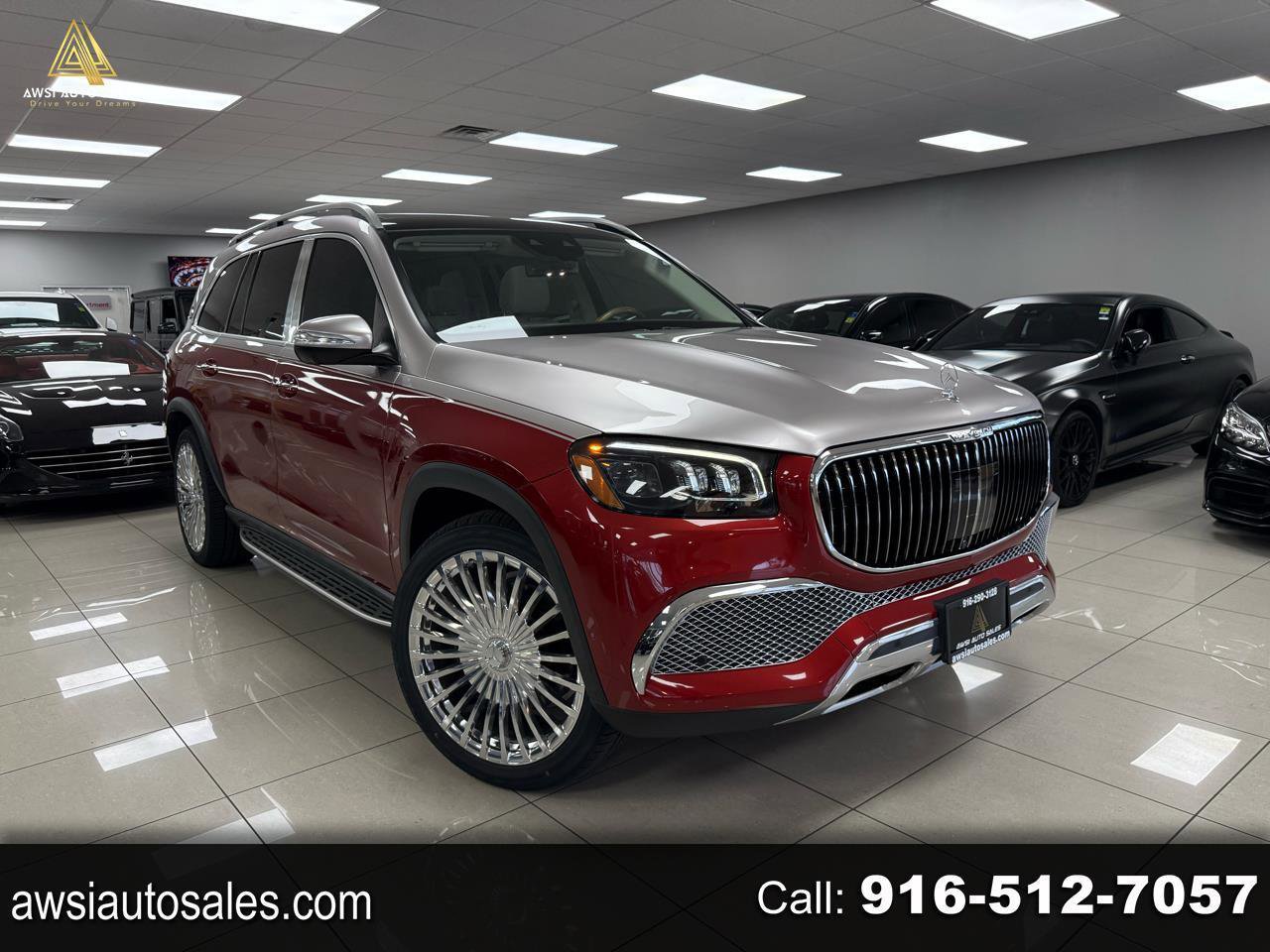 Used 2021 Mercedes-Benz GLS 450 4MATIC image 1