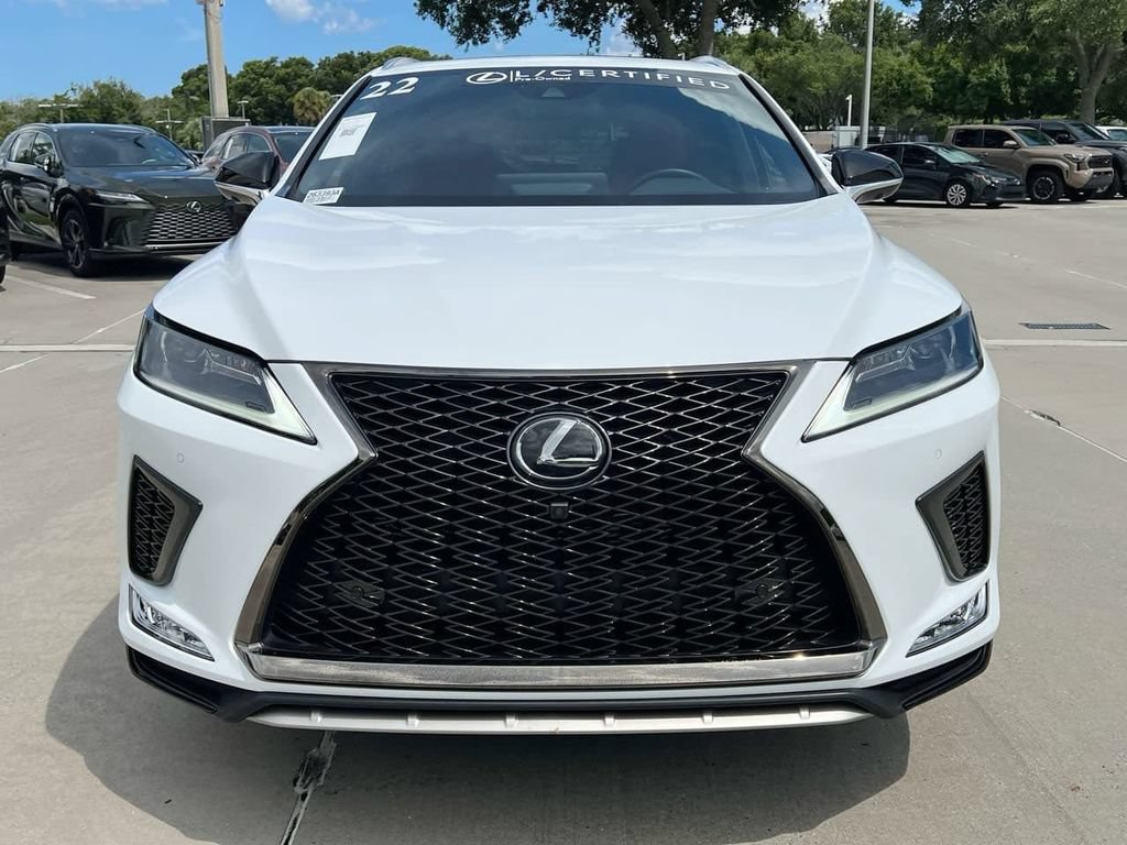 Certified 2022 Lexus RX 350 F Sport w/ Accessory Package AWD/4WD image 2